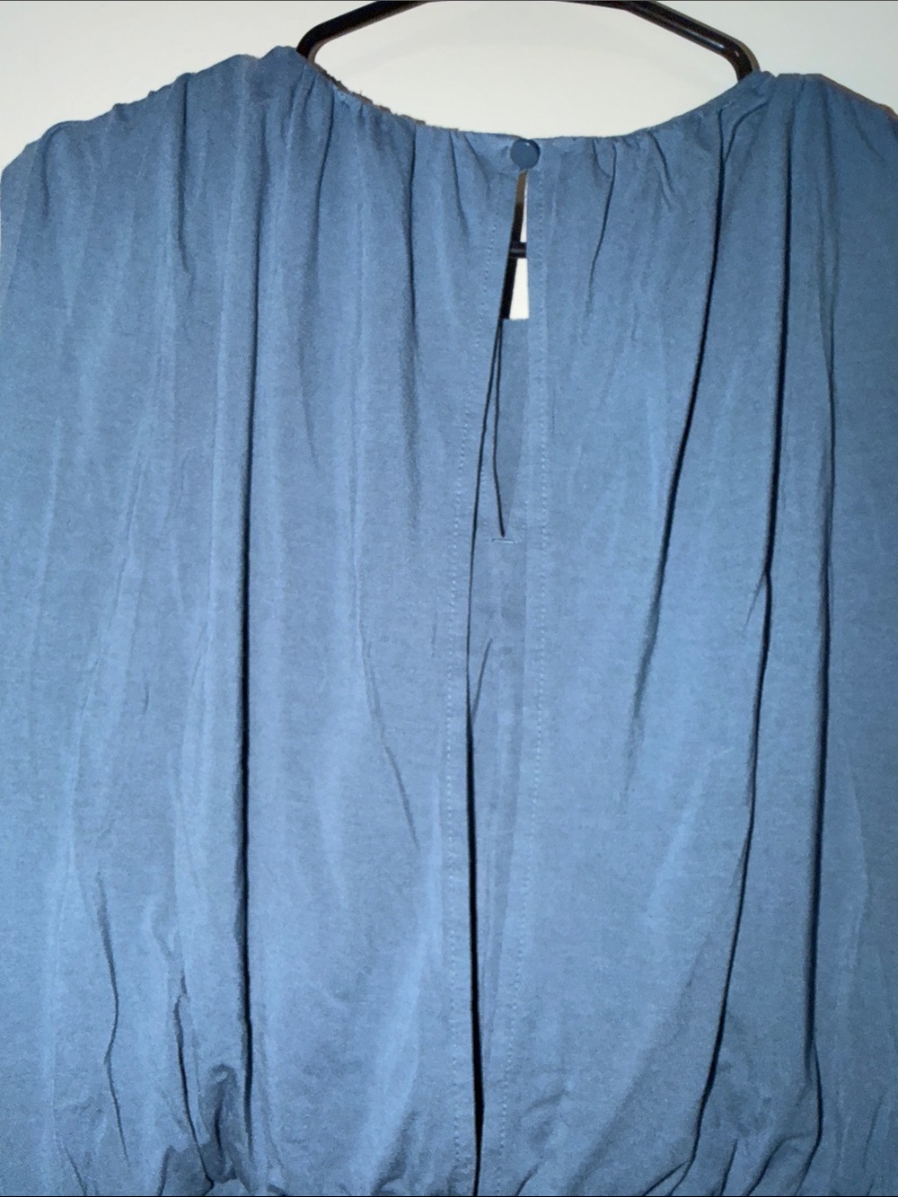 Banana Republic Sleeveless Cap Shoulder Blouson Blouse - Picture 8 of 9